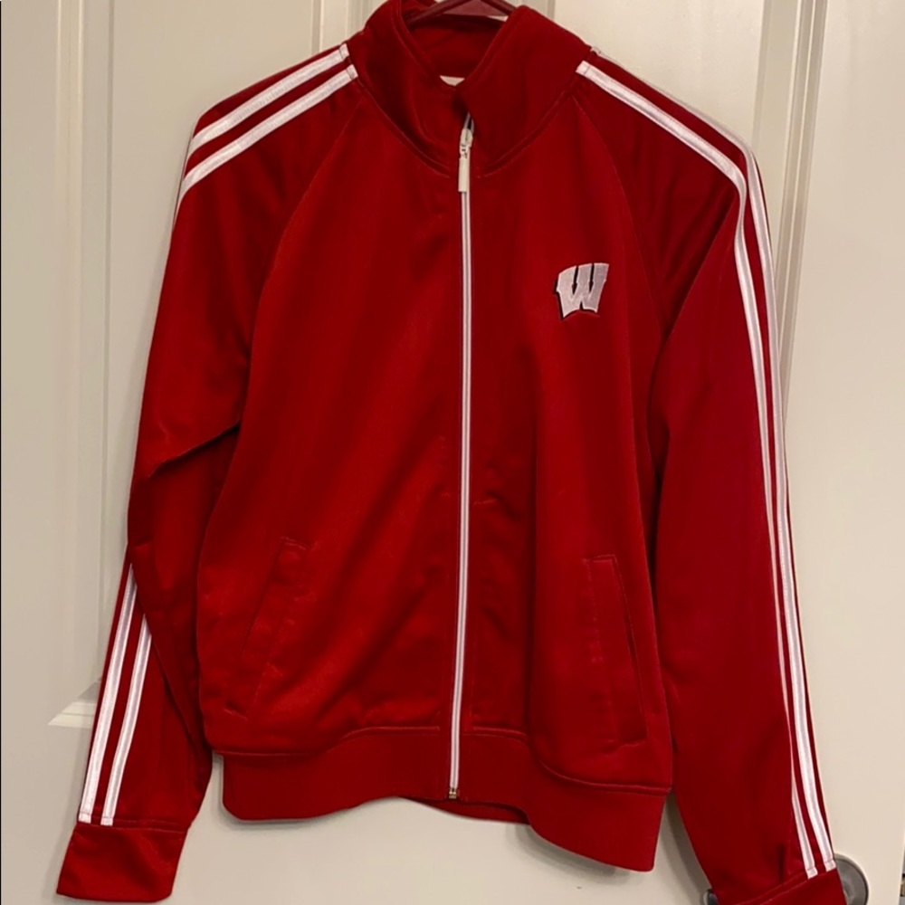 Wisconsin Adidas Full Zip